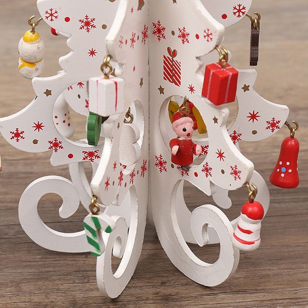 wooden christmas trees uk