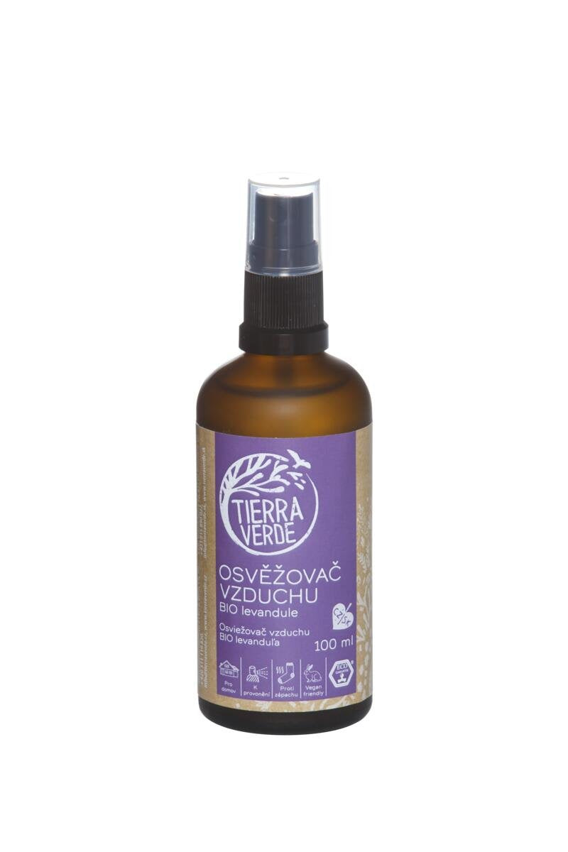 Tierra Verde Osvěžovač vzduchu - BIO levandule (100 ml) - II. jakost