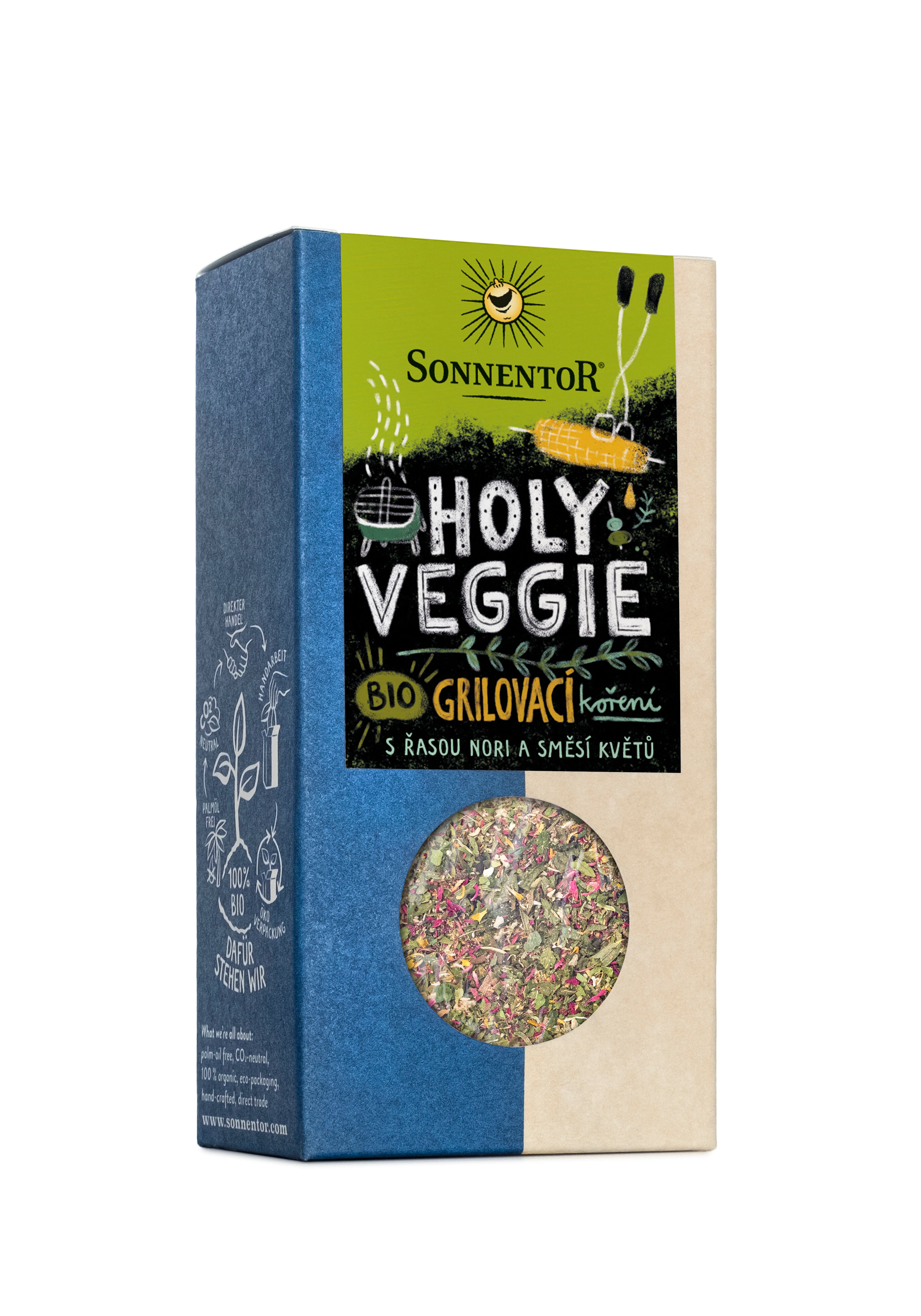 Sonnentor Kořenící směs Holy Veggie BIO - grilovací koření (30 g) - pro vegany a vegetariány
