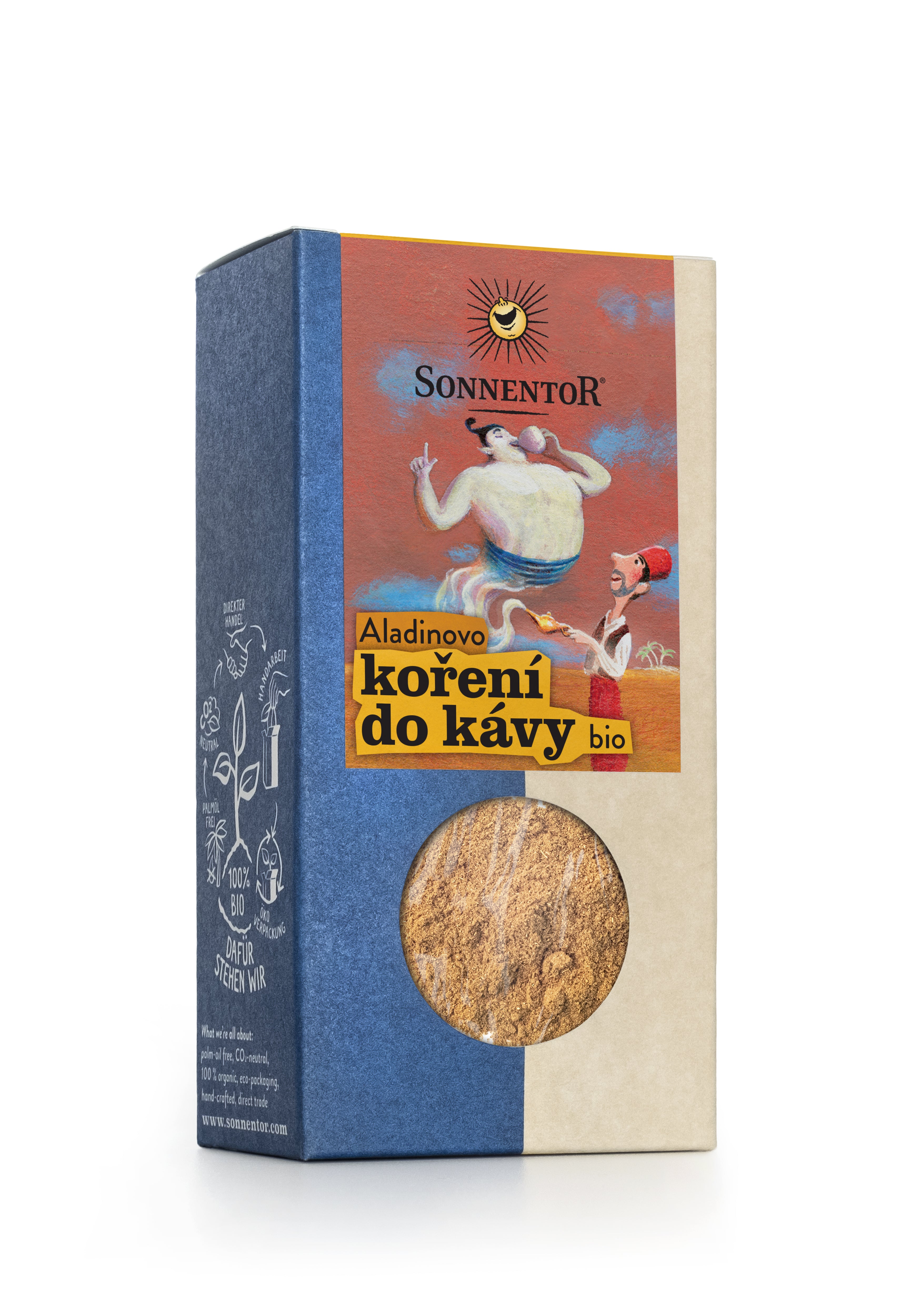 Sonnentor Aladinovo koření do kávy BIO (35 g) - se skořicí, kardamomem a vanilkou