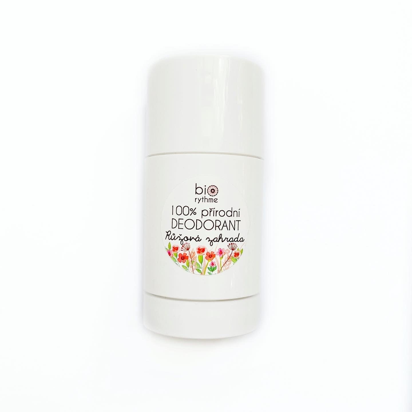 Biorythme Tuhý deodorant Růžová zahrada - 80 g - květinová ženská vůně