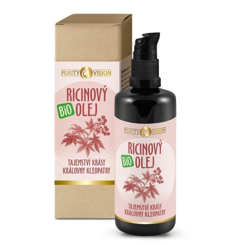 Purity Vision Ricinový olej BIO (100 ml) - II. jakost - dokonalá univerzální péče