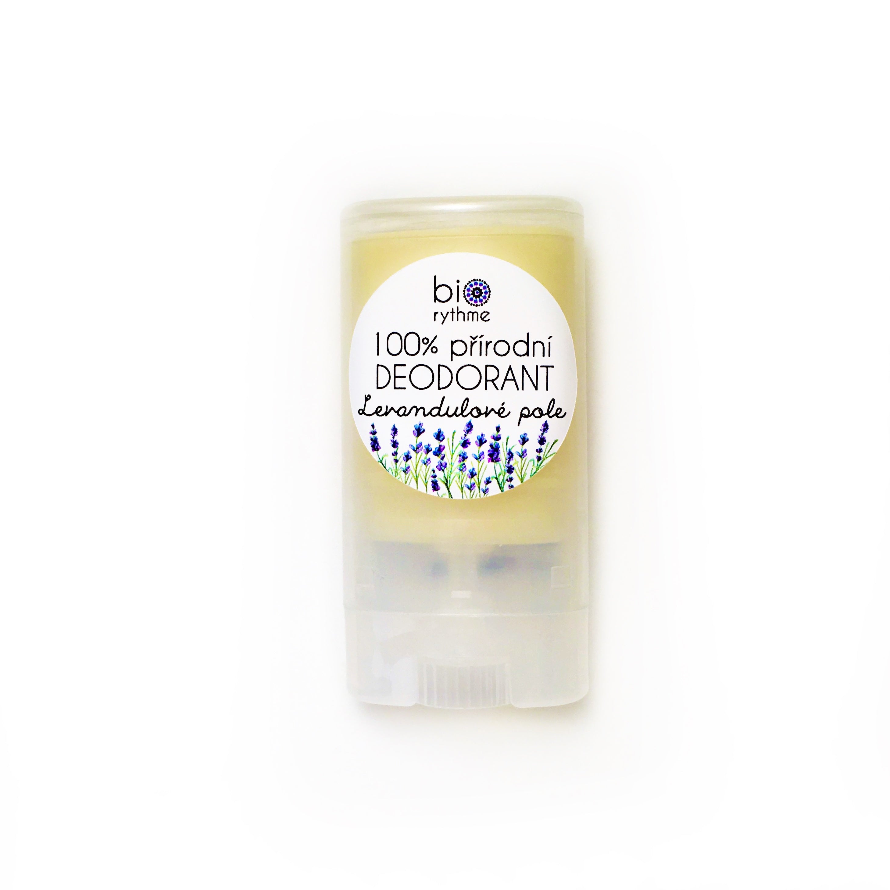 Biorythme Tuhý deodorant Levandulové pole - 15 g - s čistou levandulovou silicí