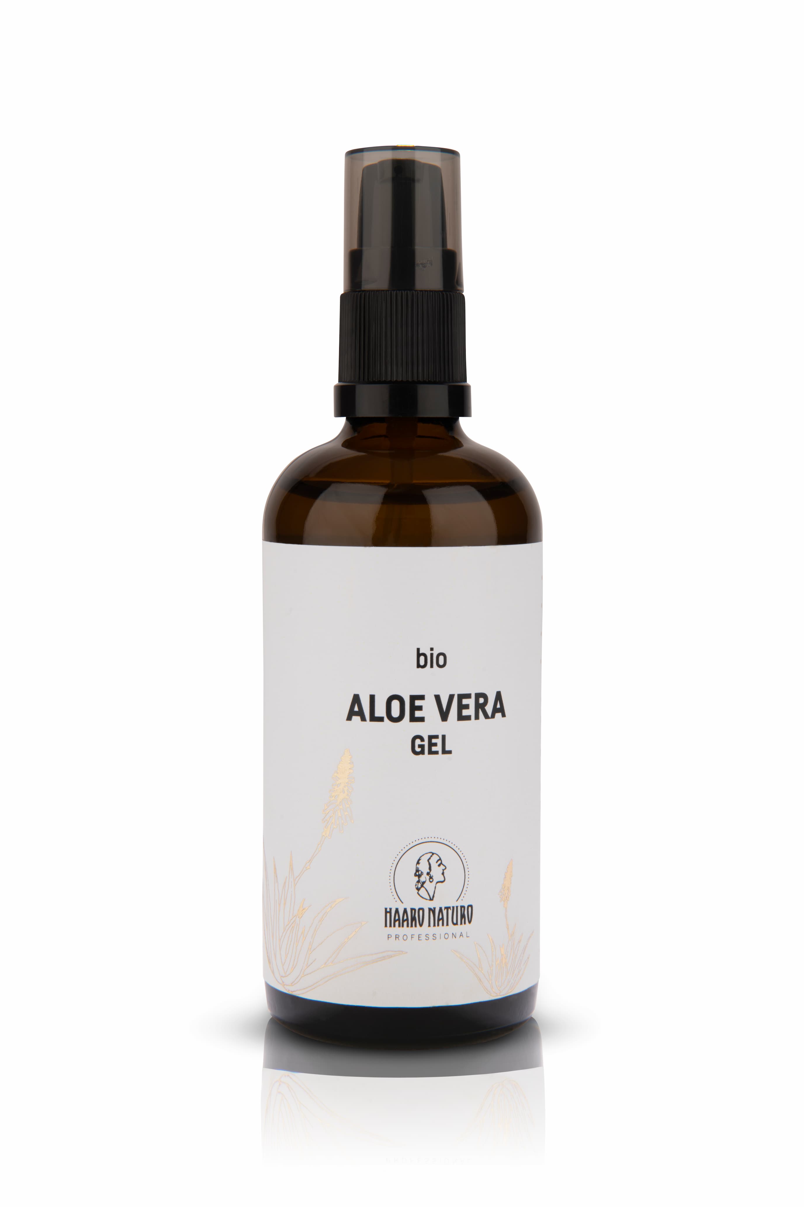 Haaro Naturo Aloe vera gel na vlasy i tělo BIO 100 ml - univerzální hydratační pomocník