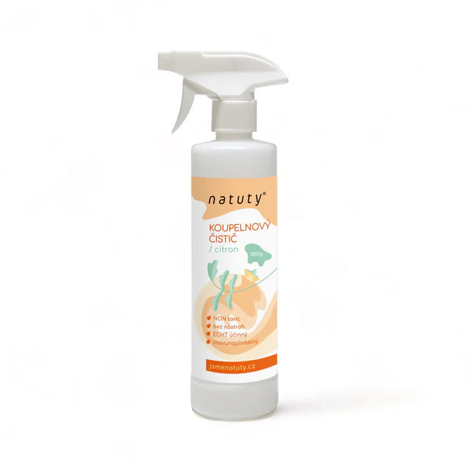 Natuty Koupelnový čistič s vůní citronu (500 ml) - II. jakost