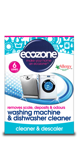 Ecozone Čistič praček a myček na nádobí (6 ks) - II. jakost - odstraní vodní kámen a usazeniny