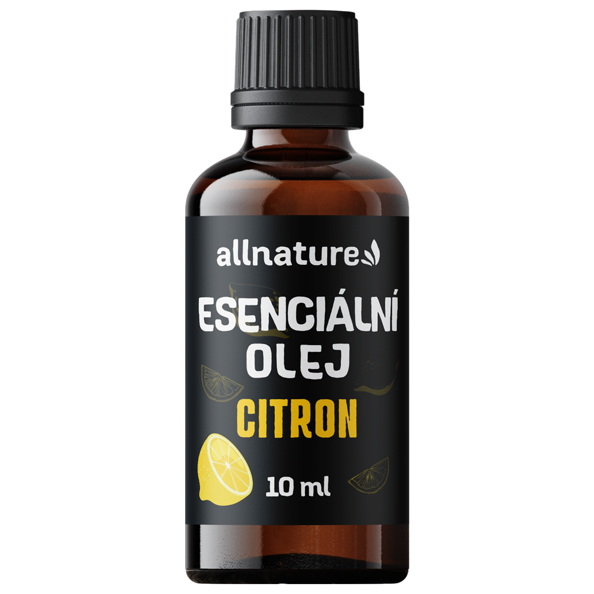 Allnature Esenciální olej Citron (10 ml) - podporuje dobrou náladu a koncentraci