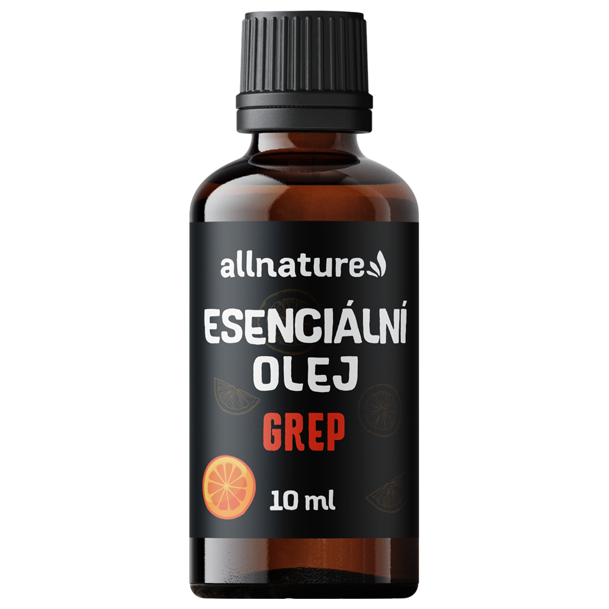 Allnature Esenciální olej Grep (10 ml) - snižuje napětí a detoxikuje