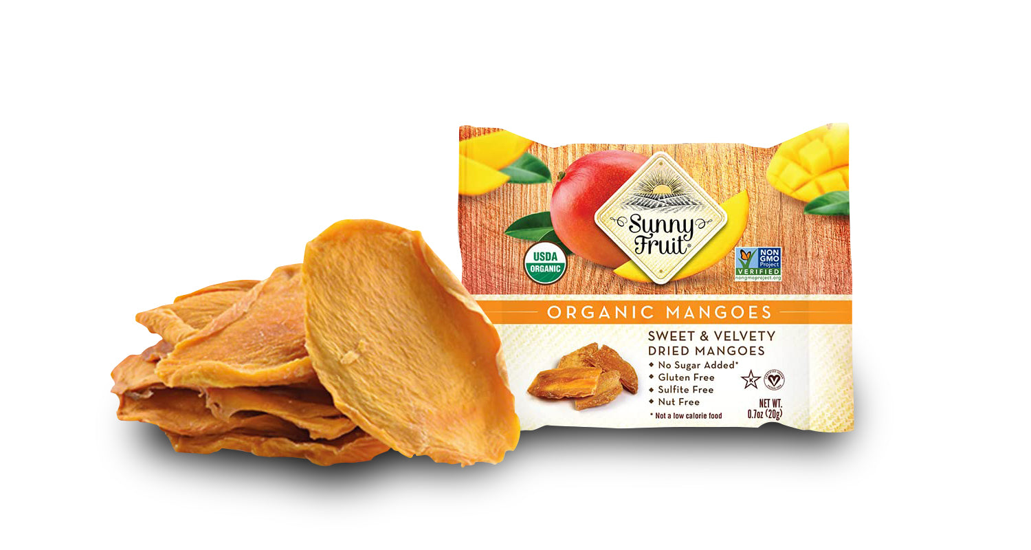 Sunny Fruit Mango sušené na slunci BIO - 20 g - exotická pochoutka