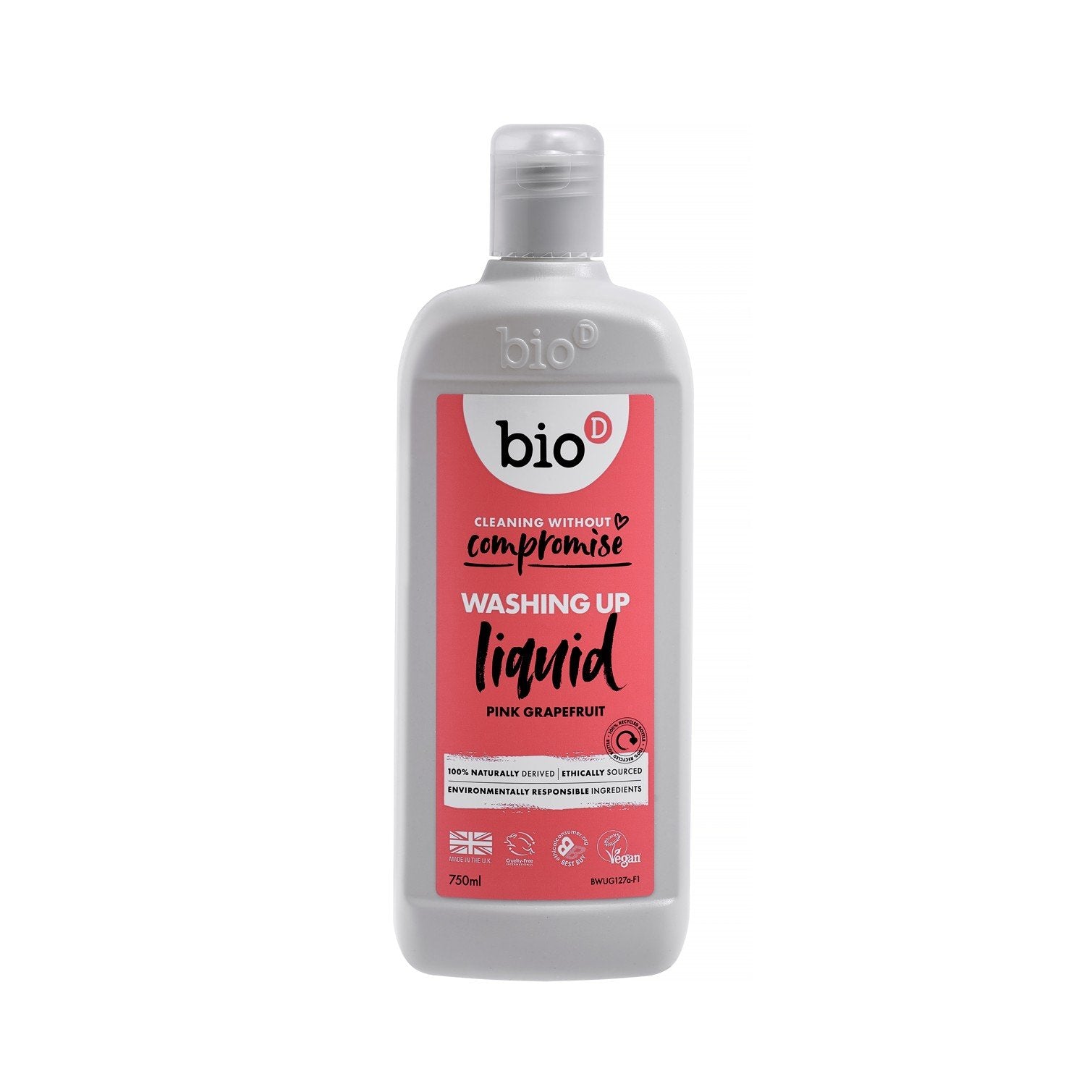 Bio-D Přípravek na mytí nádobí s vůní grapefruitu 750 ml