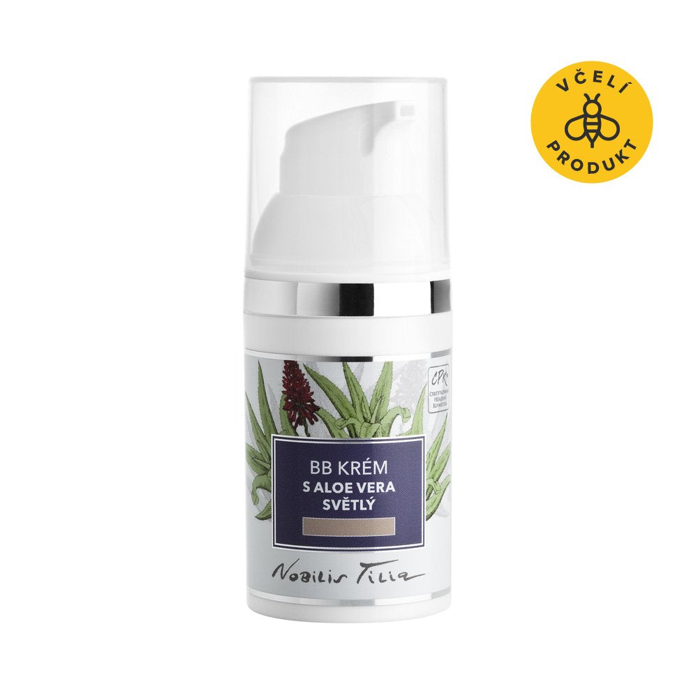 Nobilis Tilia BB krém s aloe vera - světlý (30 ml) - pro všechny typy pleti