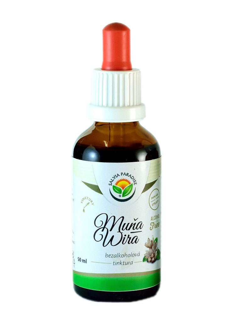 Salvia Paradise Muňa a Wira - bylinná tinktura bez alkoholu (50 ml)