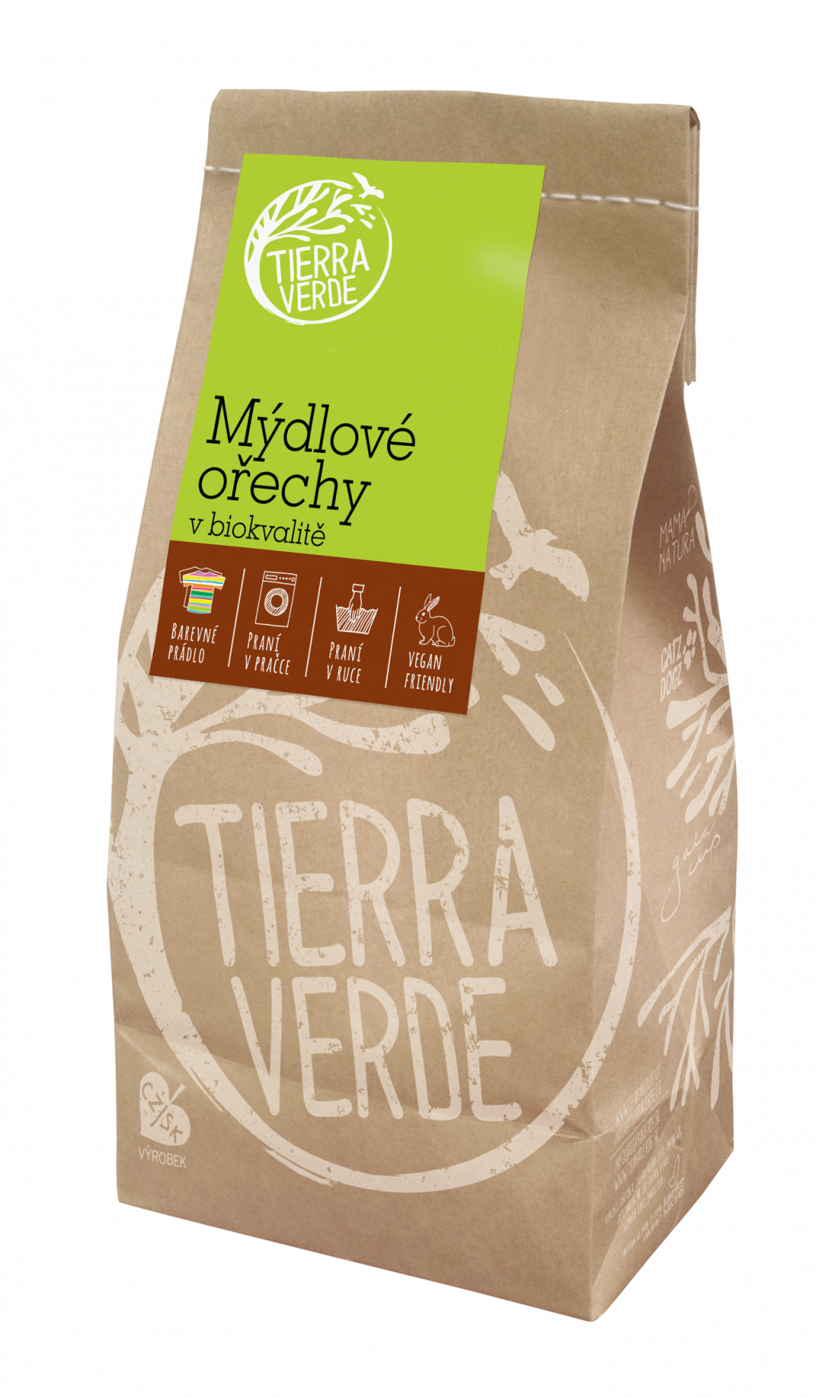 Tierra Verde Mýdlové ořechy na praní 500 g - v bio kvalitě