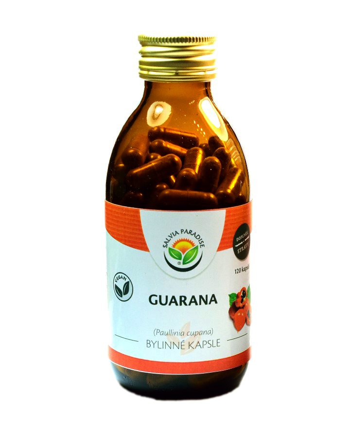 Salvia Paradise Guarana - Paullinia (120 kapslí) - dodává energii a vitalitu