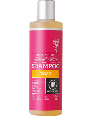 Urtekram Růžový šampon pro normální vlasy BIO 250 ml