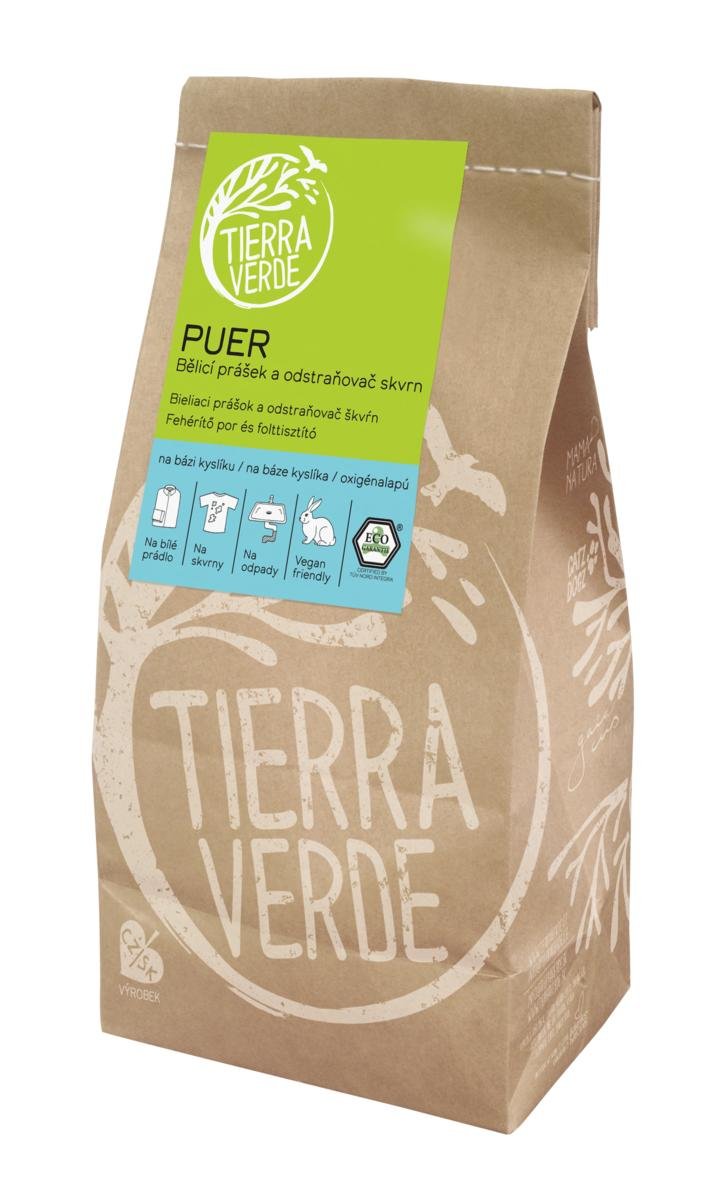 Tierra Verde Puer - bělicí perkarbonát sodný 1 kg - zip sáček