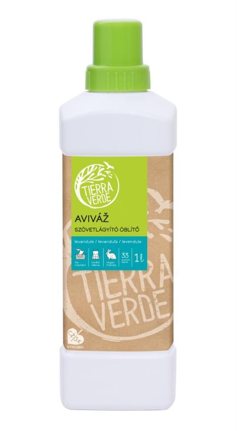 Tierra Verde Aviváž s levandulí 1 l - pro zjemnění syntetického prádla