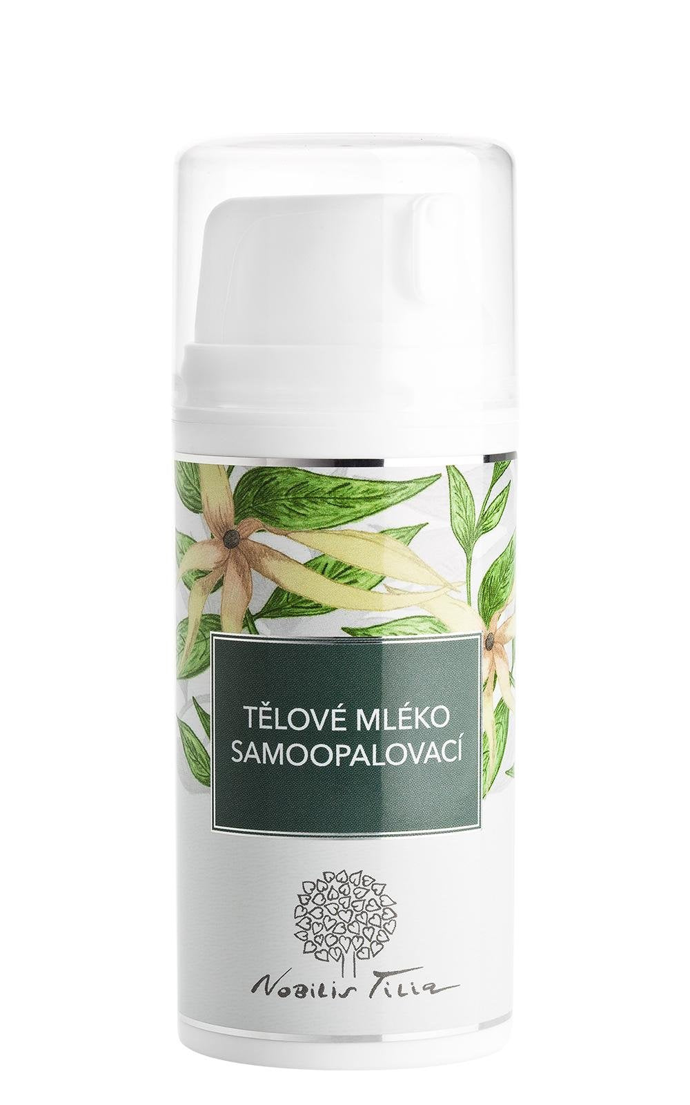 Nobilis Tilia Samoopalovací tělové mléko (100 ml) - s vitaminem e