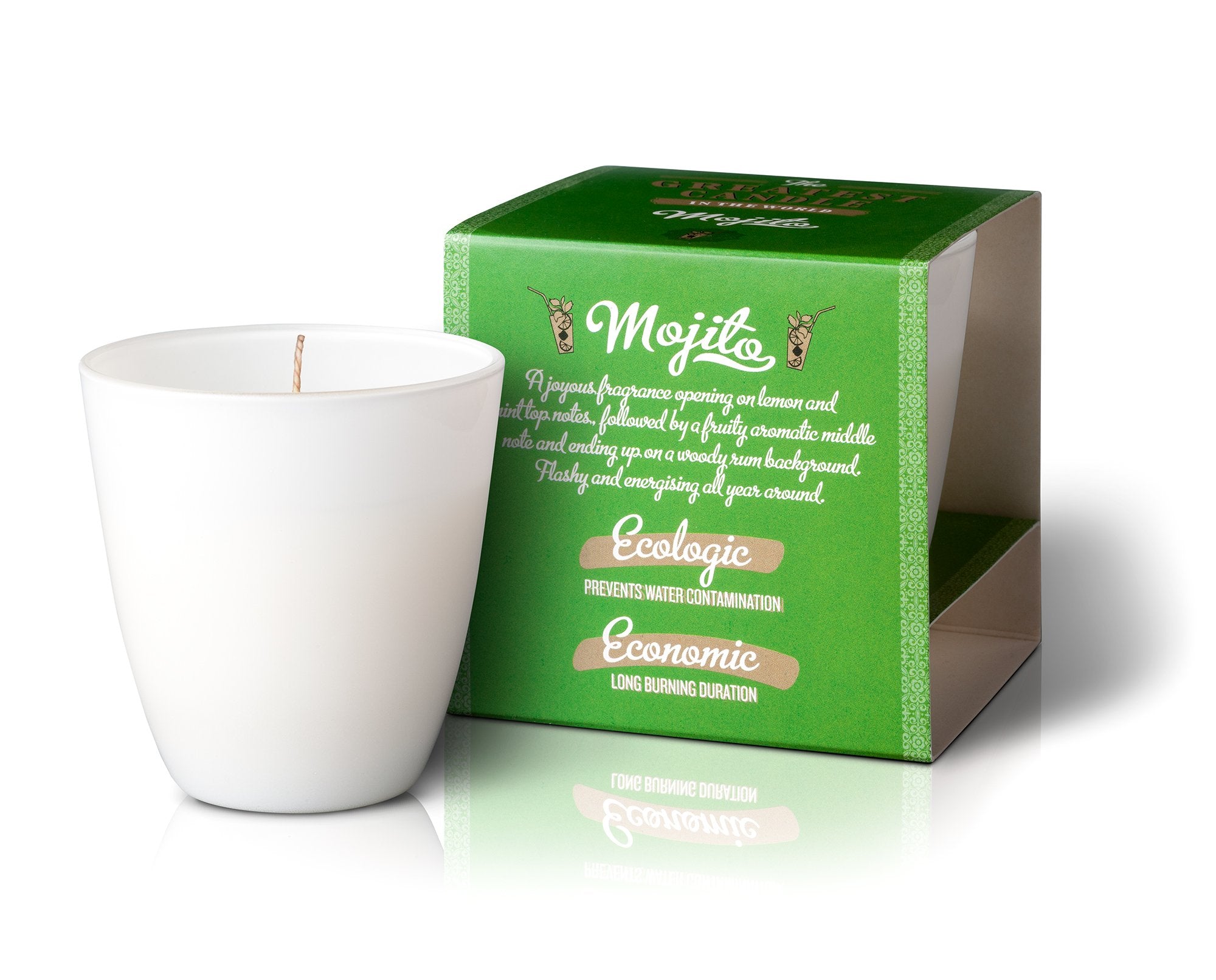 The Greatest Candle Vonná svíčka ve skle (130 g) - mojito