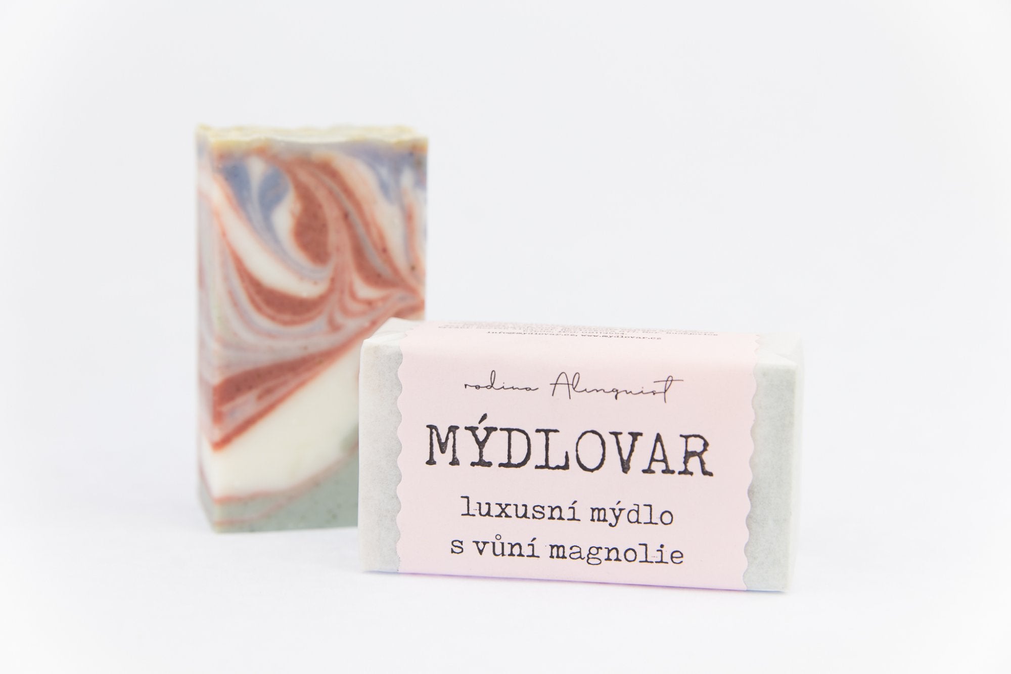 Mýdlovar Luxusní květinové mýdlo s magnolií - 120 g - i pro citlivou a ekzematickou pleť