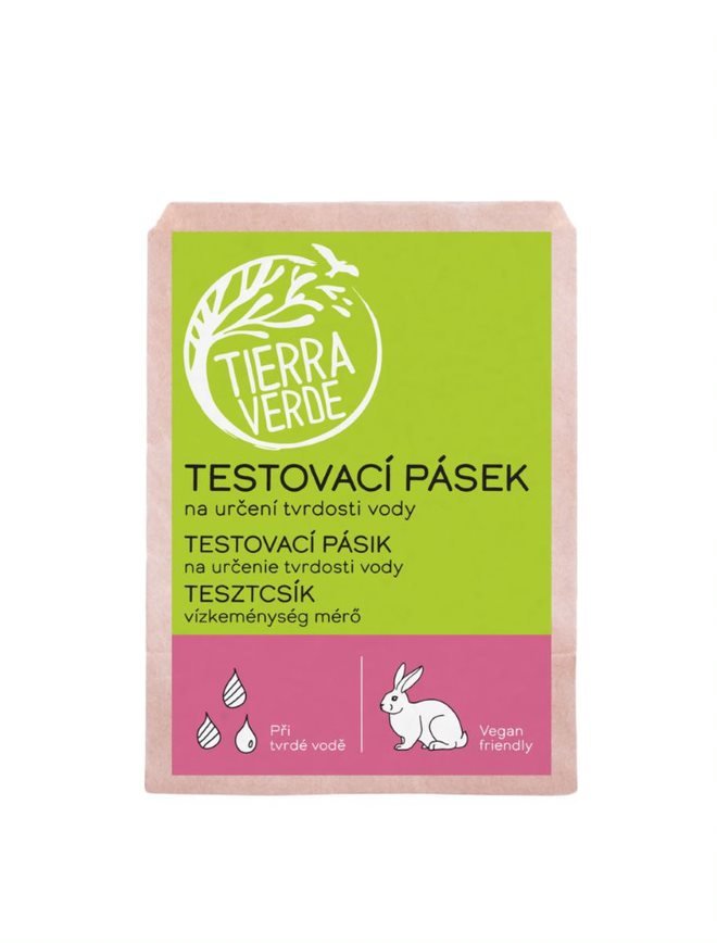 Tierra Verde Testovací pásek na určení tvrdosti vody (1 ks)