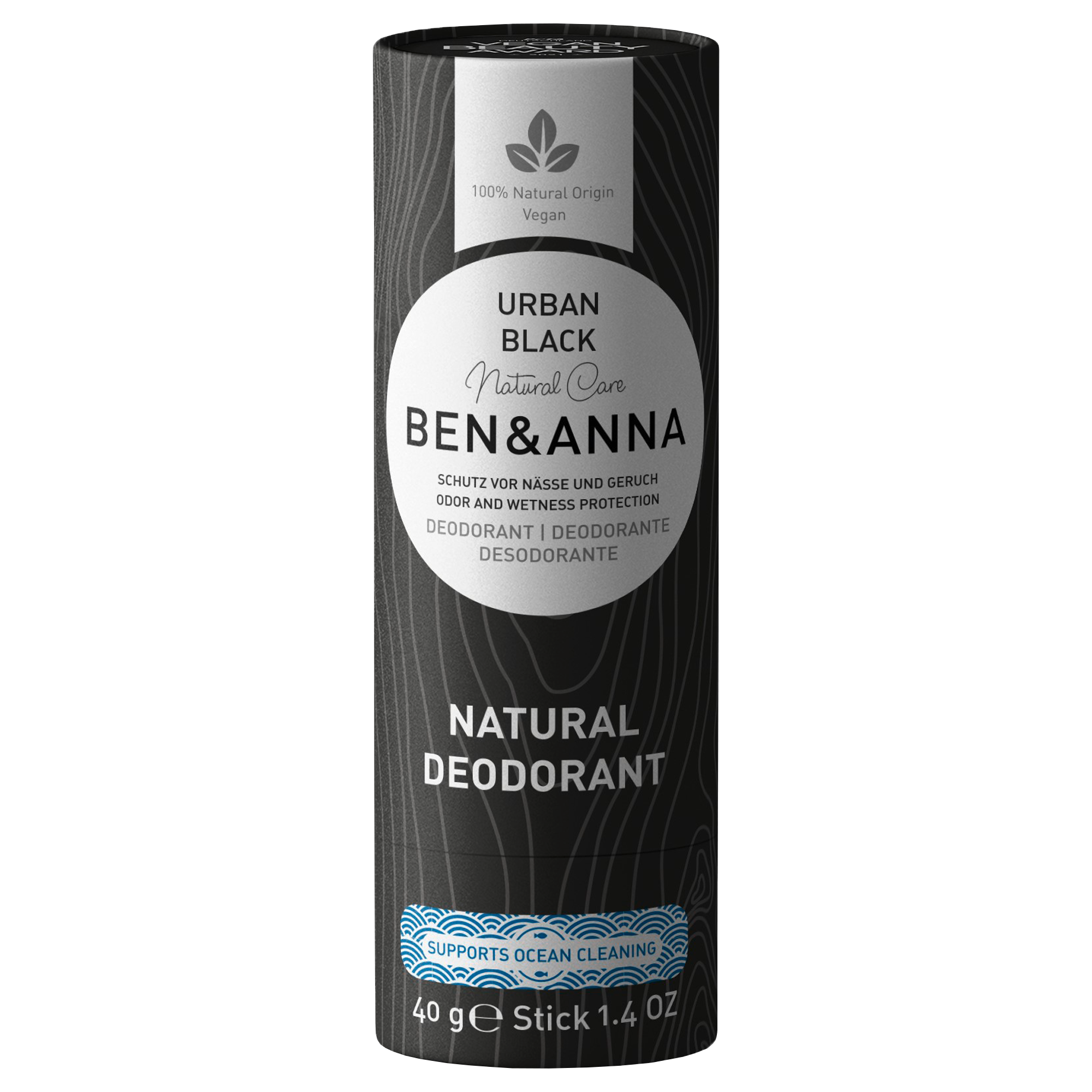 Ben & Anna Tuhý deodorant (40 g) - Urban Black