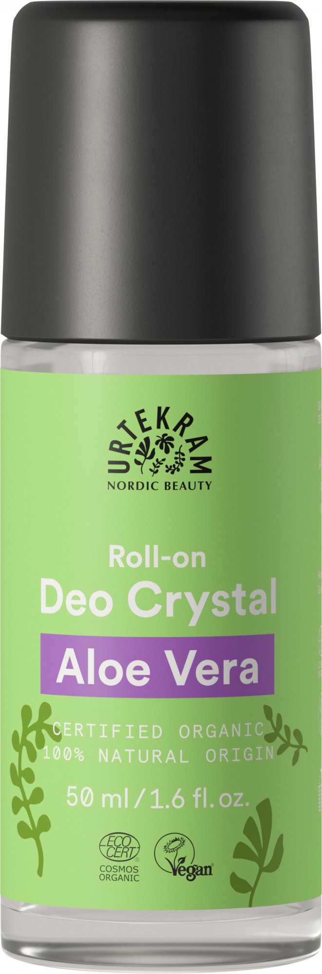 Urtekram Deodorant roll-on s aloe vera BIO (50 ml) - 100 % přírodní složení
