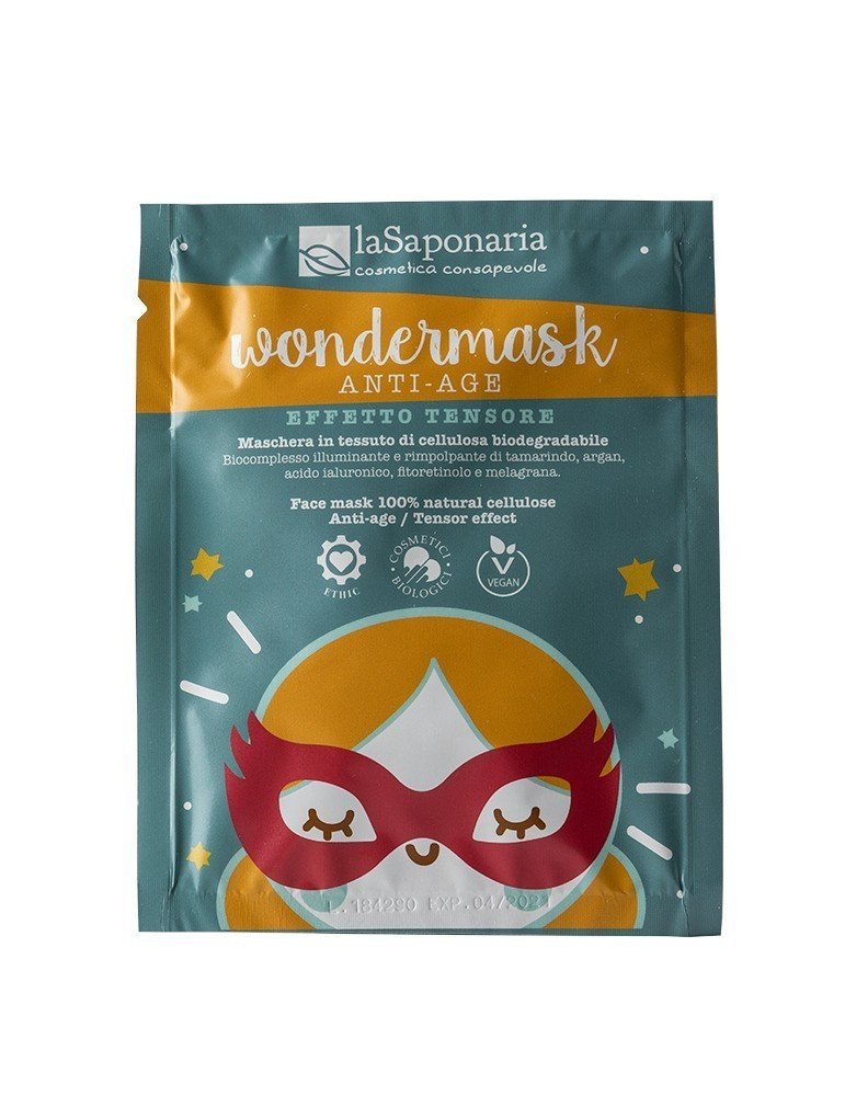 laSaponaria Pleťová maska proti stárnutí Wondermask BIO (10 ml)