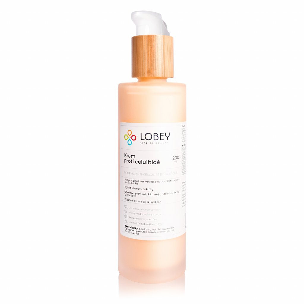 Lobey Krém proti celulitidě (200 ml) - prohřívá, stimuluje mikrocirkulaci