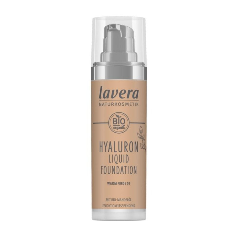 Lavera Lehký tekutý make-up s kyselinou hyaluronovou (30 ml) 03 Warm Nude