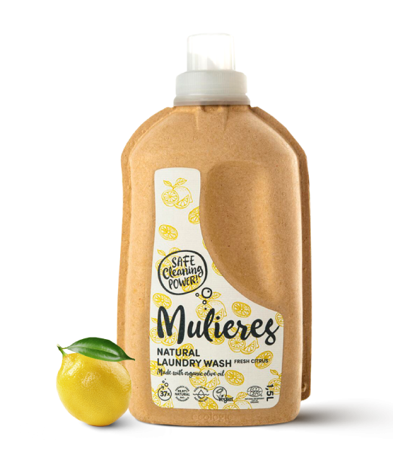Mulieres Koncentrovaný prací gel BIO - svěží citrus 1,5 l