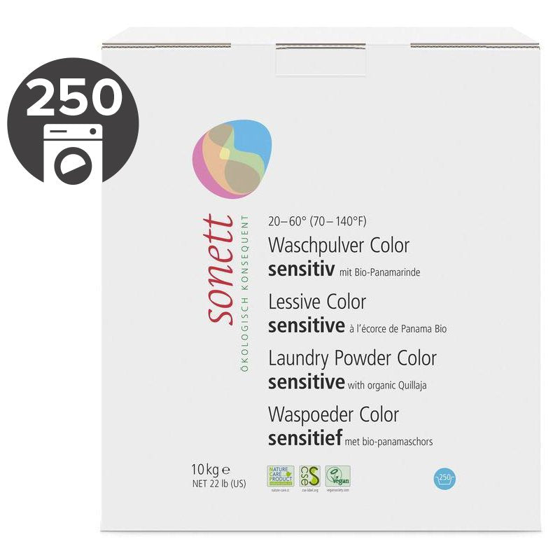 Sonett Prací prášek na barevné prádlo Sensitive BIO - 10 kg