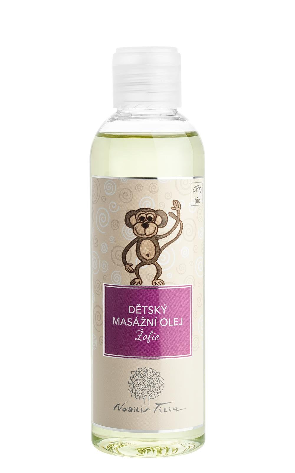 Nobilis Tilia Dětský masážní olej Žofie BIO (200 ml) - pro dětské a kojenecké masáže