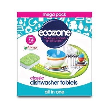 Ecozone Tablety do myčky Classic - vše v jednom (25 ks) - II. jakost