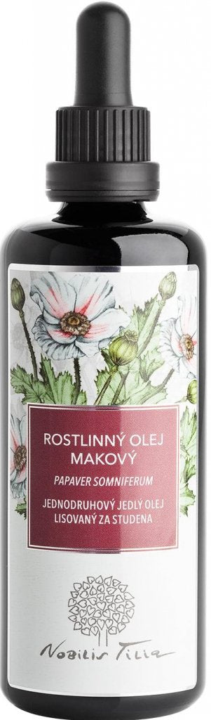 Nobilis Tilia Makový olej (100 ml) - regenerace pro pokožku i mysl