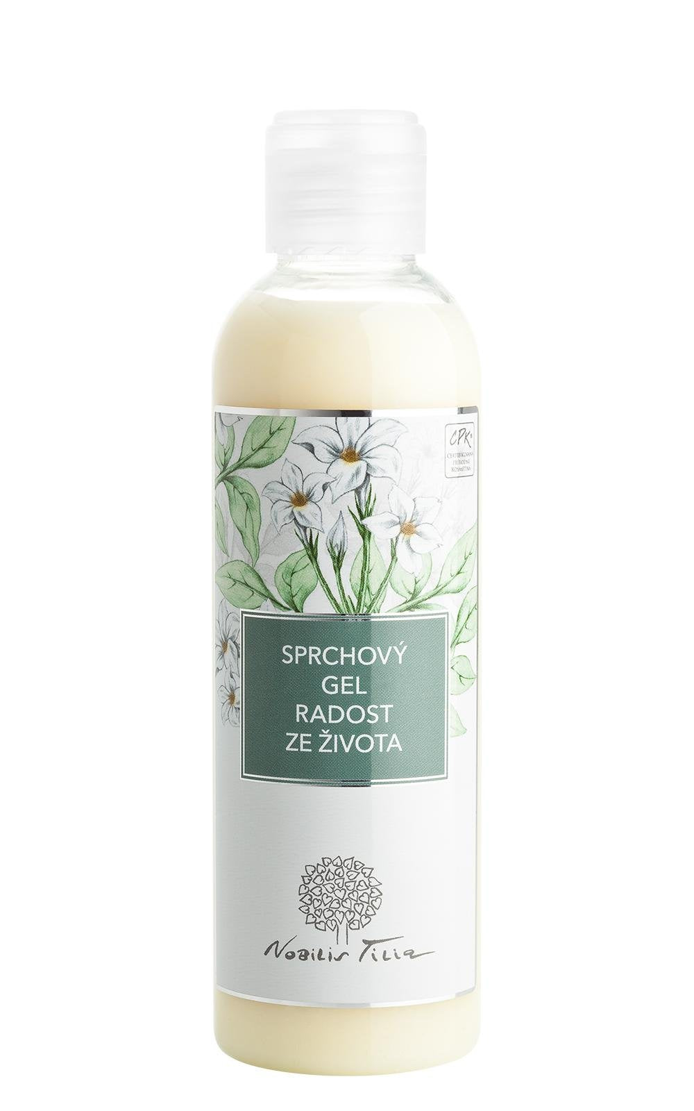 Nobilis Tilia Sprchový gel Radost ze života 200 ml - s bio slunečnicovým olejem, cpk