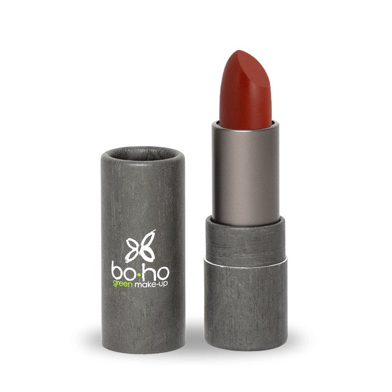 Boho Green Make-up Rtěnka BIO (3,5 g) 307 Coquelicot