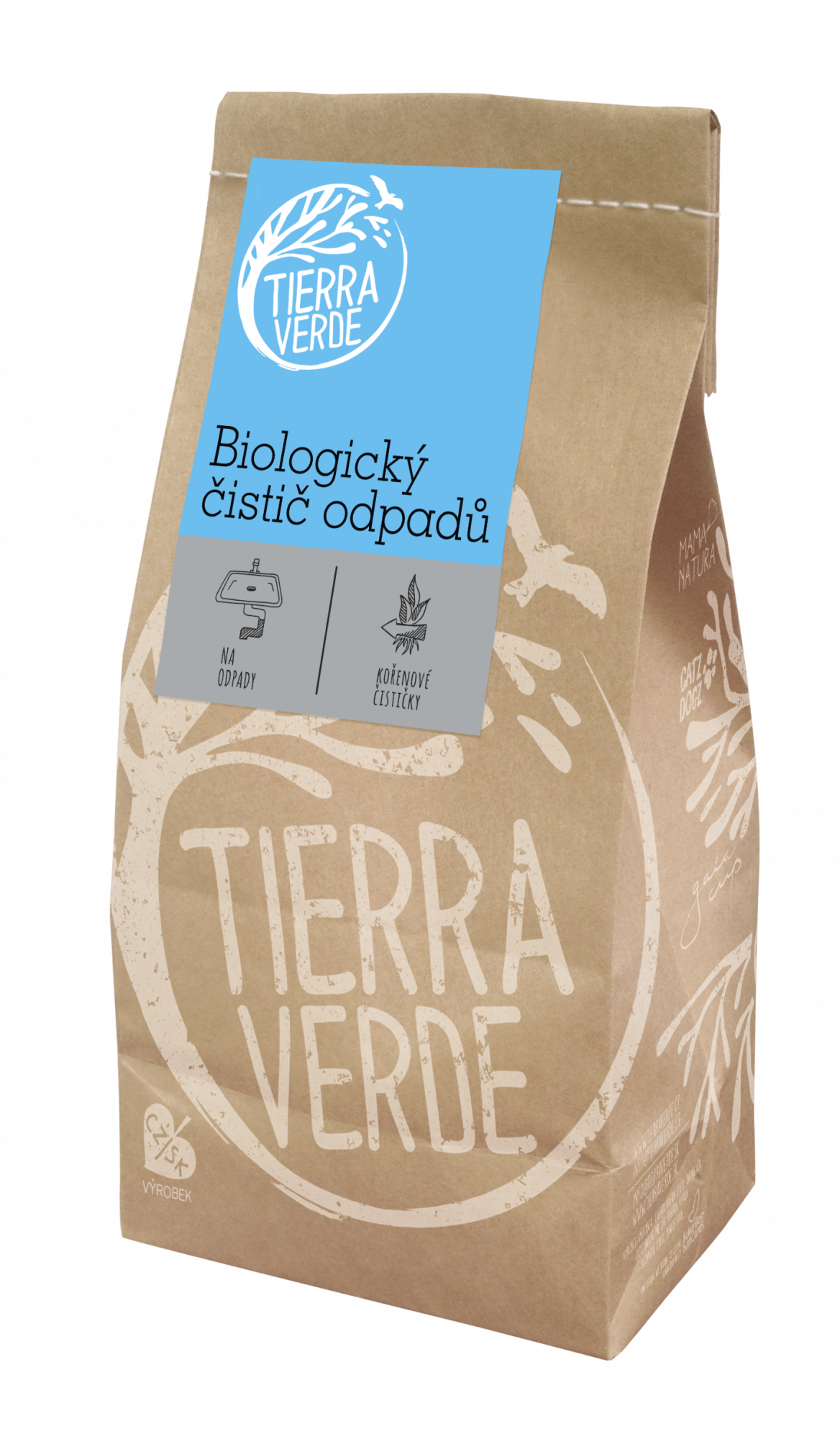 Tierra Verde Biologický čistič odpadů (500 g) - na bázi mikroorganismů a enzymů