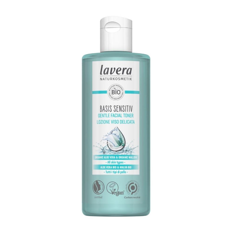 Lavera Basis Sensitive Jemná hydratační pleťová voda s Aloe vera BIO (200 ml) - pro všechny typy pletí