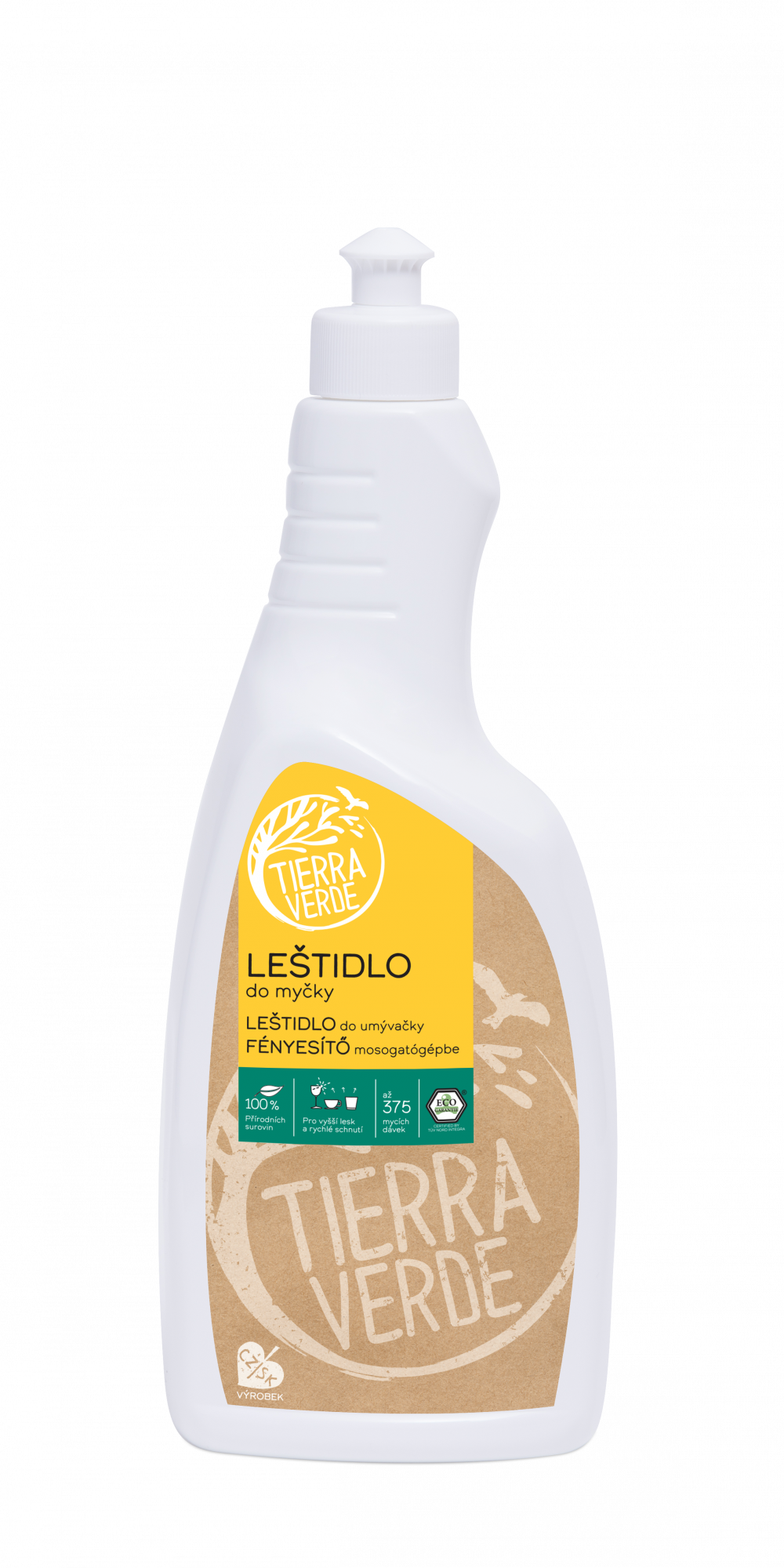 Tierra Verde Leštidlo (oplach) do myčky - INOVACE 750 ml