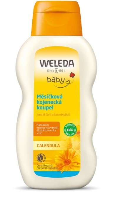 Weleda Měsíčková kojenecká koupel (200 ml) - šetrně myje a vyživuje