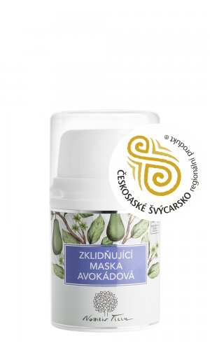 Nobilis Tilia Zklidňující avokádová maska (50 ml) - zrelaxuje a vyživí bioaktivními látkami