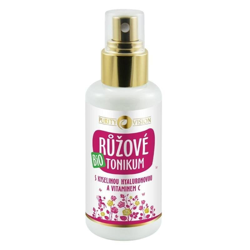 Purity Vision Růžové tonikum BIO (100 ml) - pro všechny typy pleti