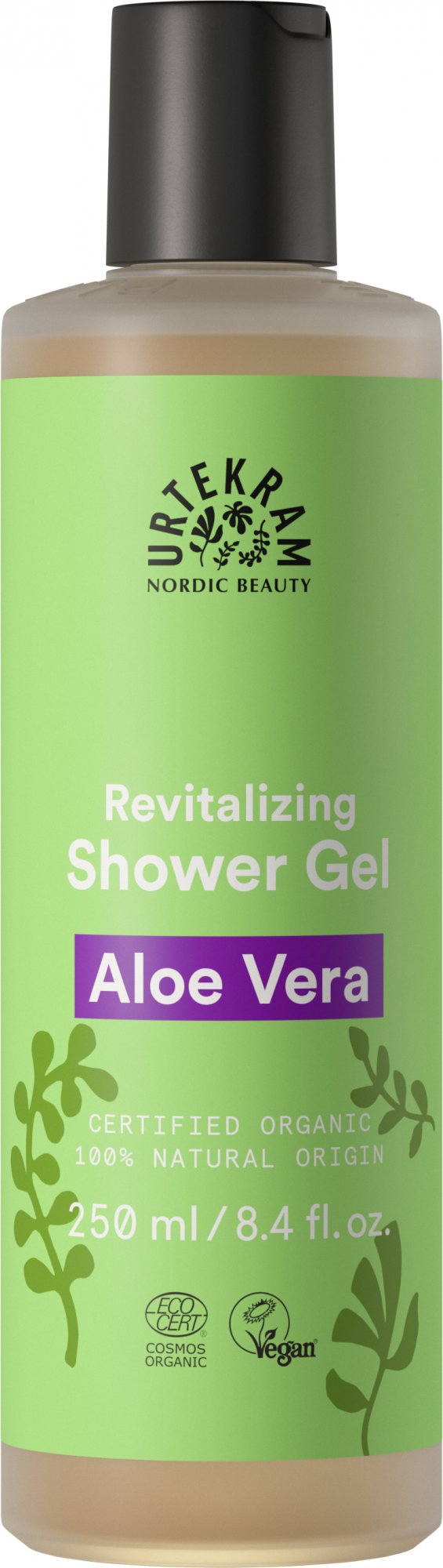 Urtekram Regenerační sprchový gel s aloe vera BIO 250 ml