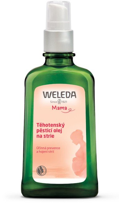 Weleda Těhotenský pěsticí olej na strie (100 ml) - prevence a hojení strií