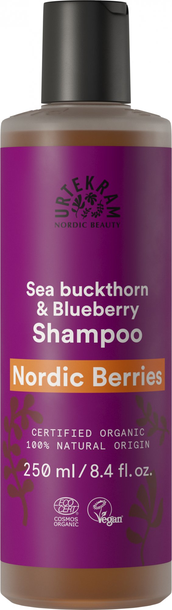 Urtekram Šampon se severskými bobulemi na poškozené vl. BIO 250 ml