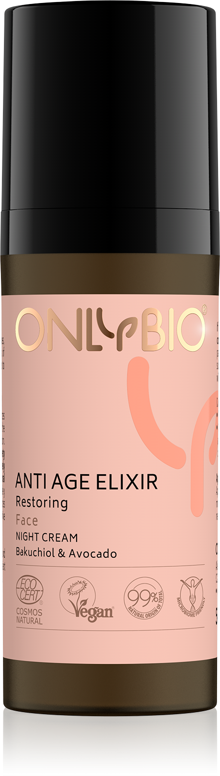 OnlyBio Obnovující noční pleťový krém Anti Age Elixir (50 ml)