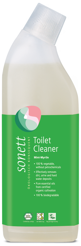 Sonett WC čistič máta a myrta BIO 750 ml - s bio éterickými oleji