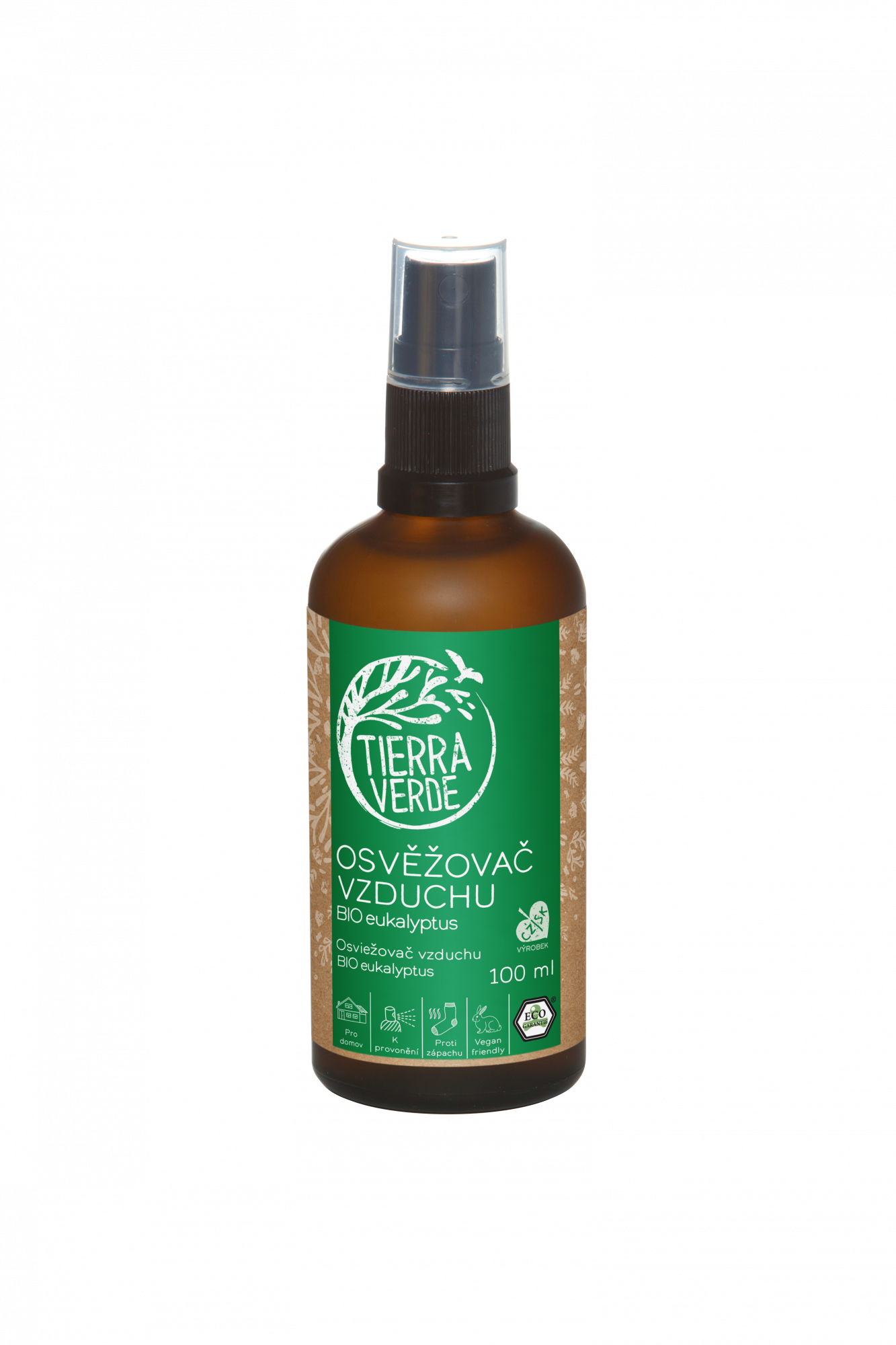 Tierra Verde Osvěžovač vzduchu - BIO Eukalyptus (100 ml)