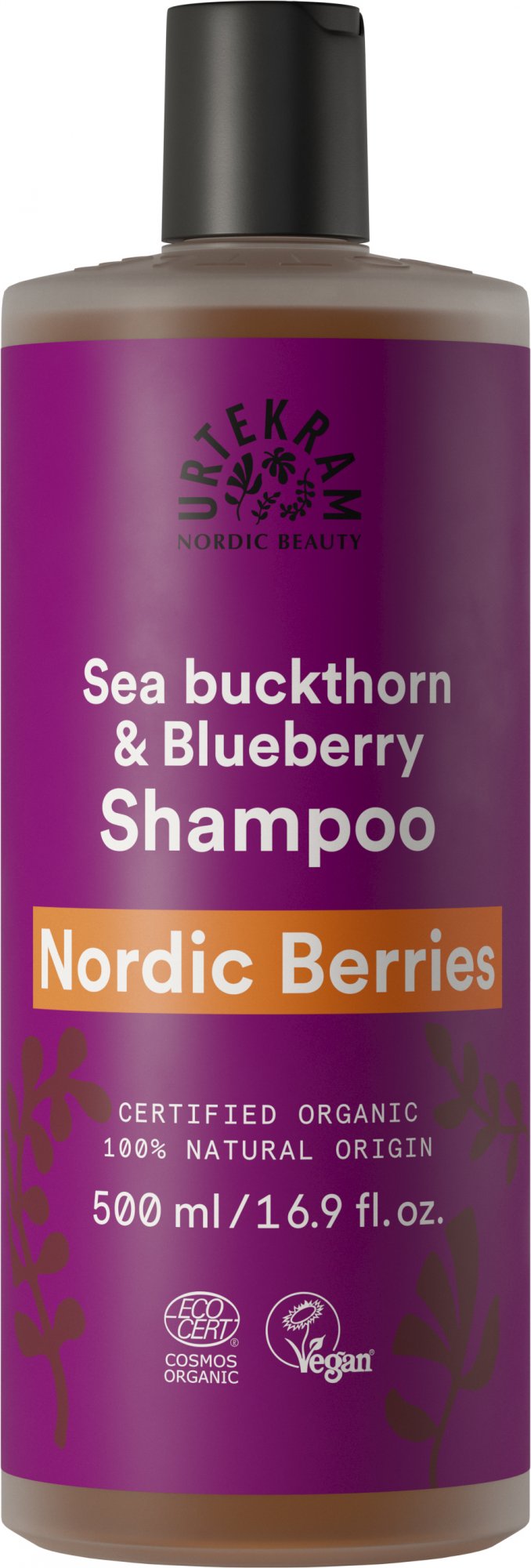 Urtekram Šampon se severskými bobulemi na poškozené vl. BIO 500 ml